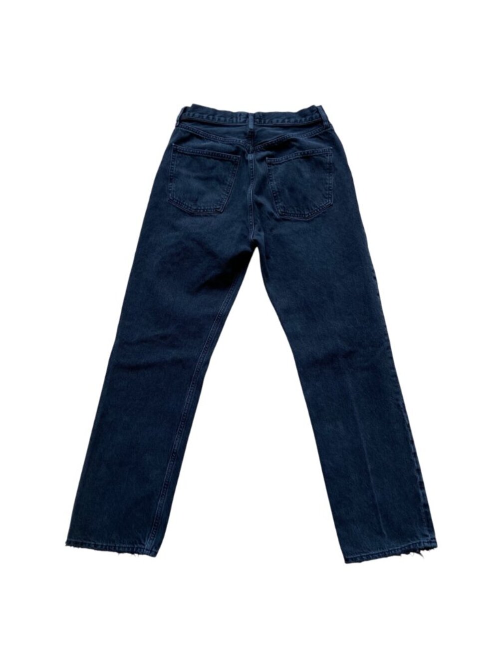Agolde 90s pinch waist High Rise Black Jeans 100% Organic Cotton Button Fly 28